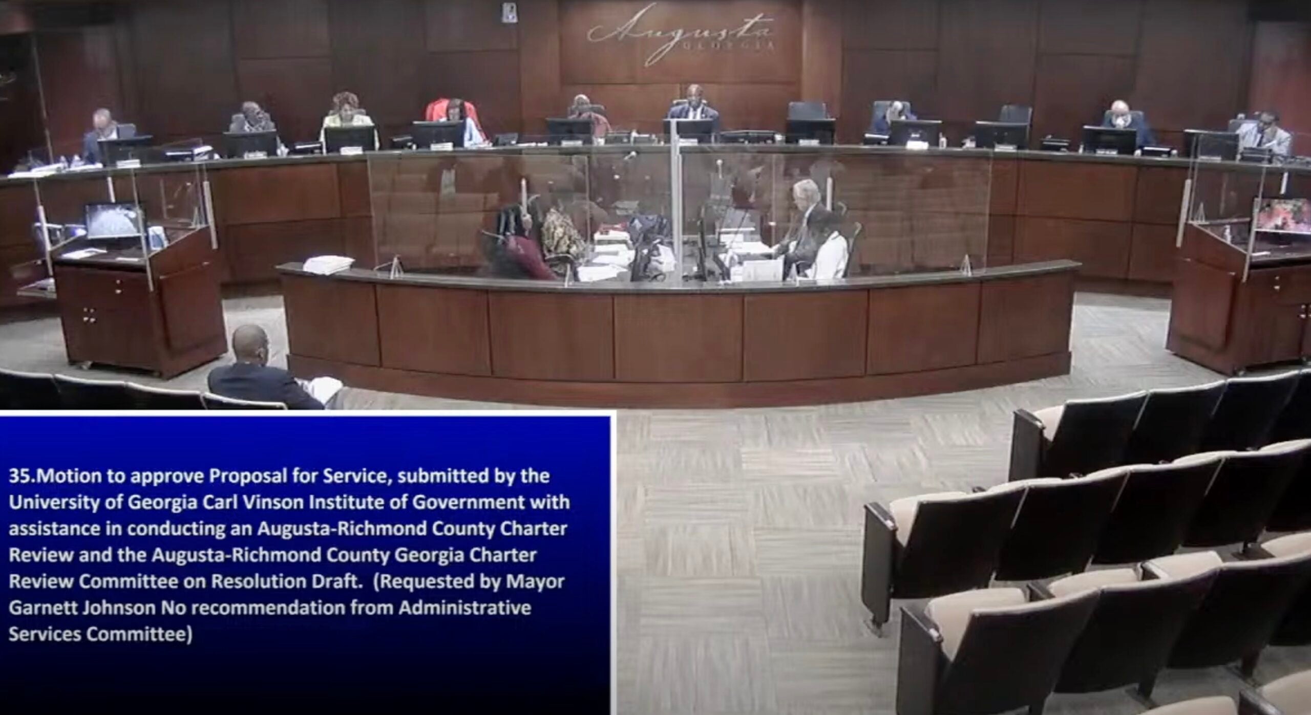 Commission Splits On Charter Change Referendum Committee Makeup